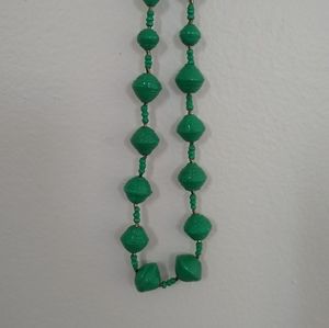 Noonday Collection Paper bead Necklace